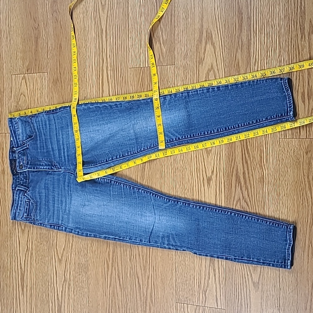 LUCKY 4x27 ANKLE CHEVILLE WOMEN'S BRIDGITTE SKINNY BLUE CLOVER STRETCH GIR JEANS